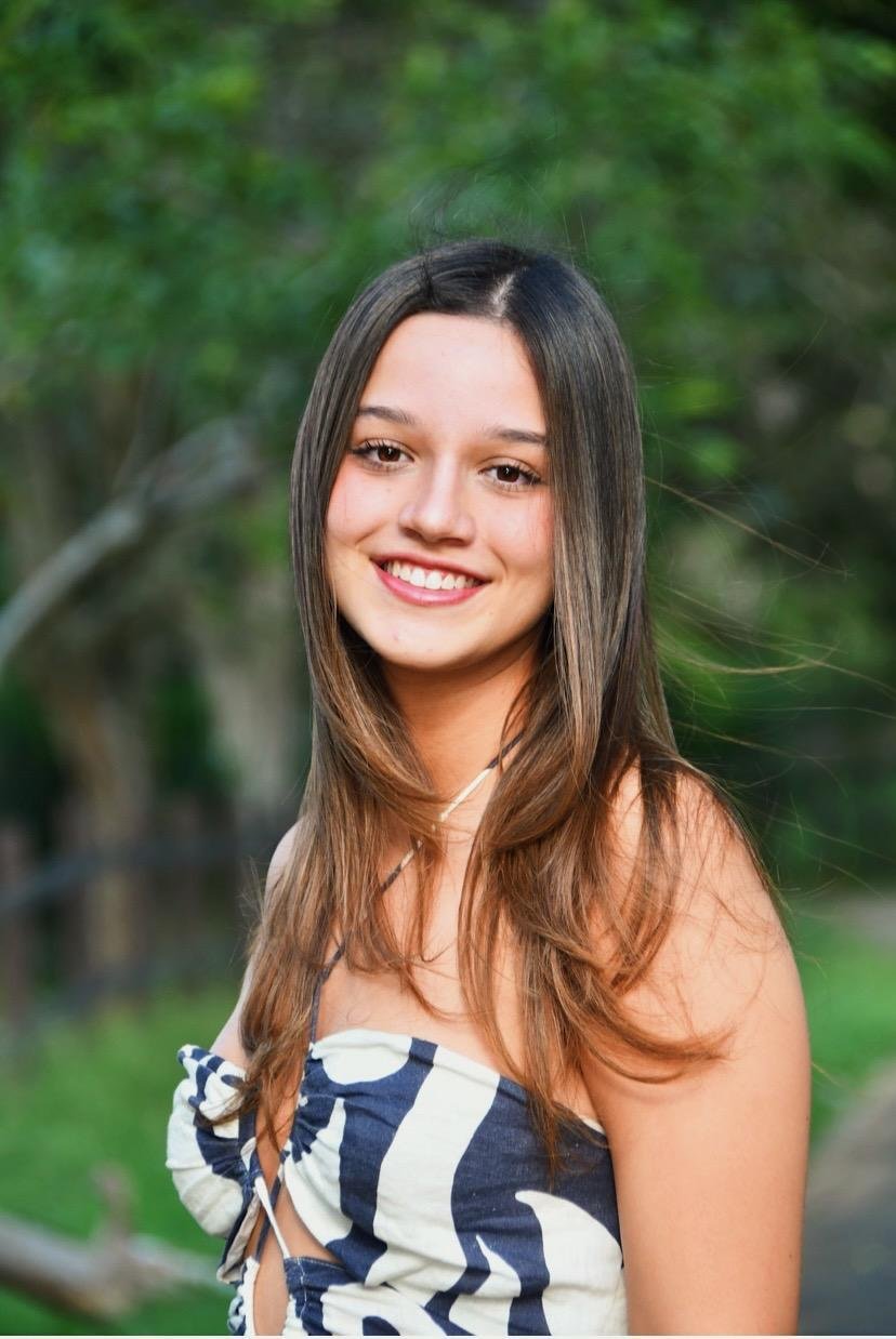 Renata durante su año de intercambio en Estados Unidos